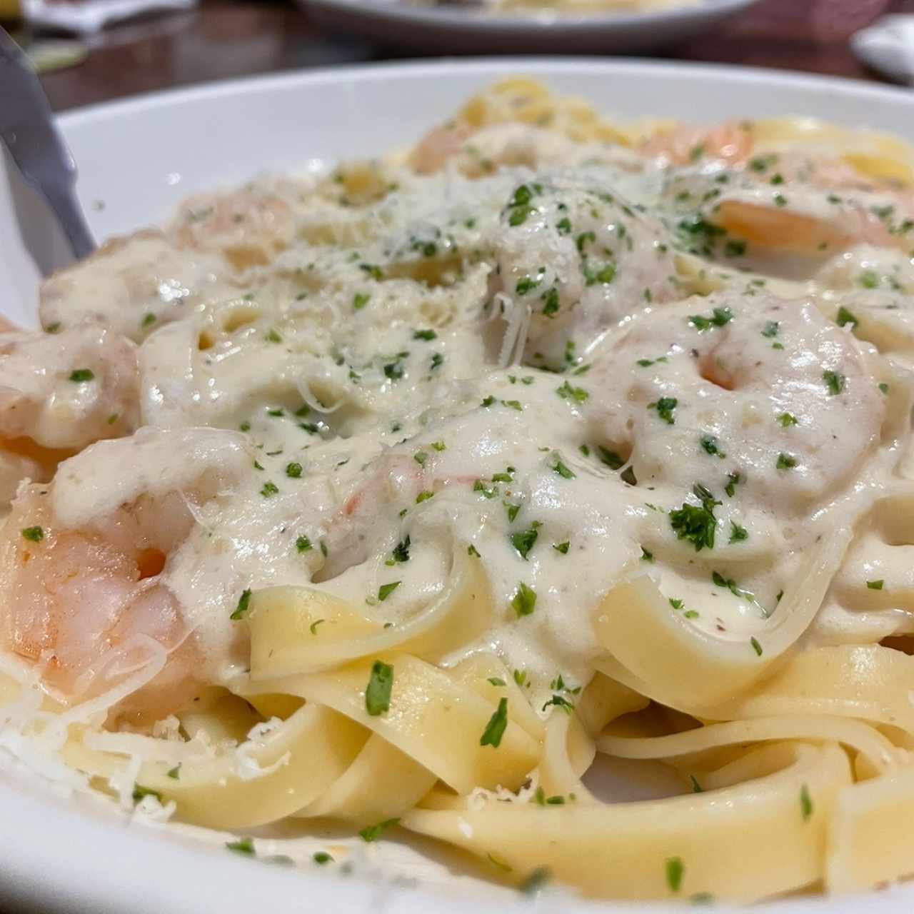 Shrimp Alfredo