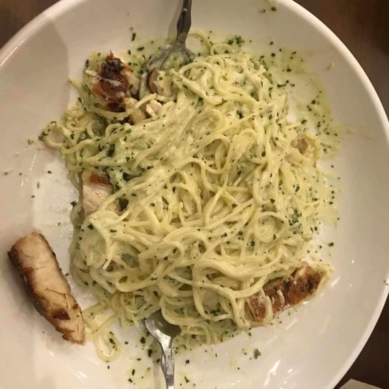 MYOP- Capellini + Pesto + Pollo