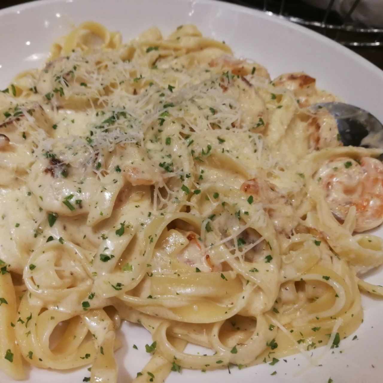 Shrimp Alfredo