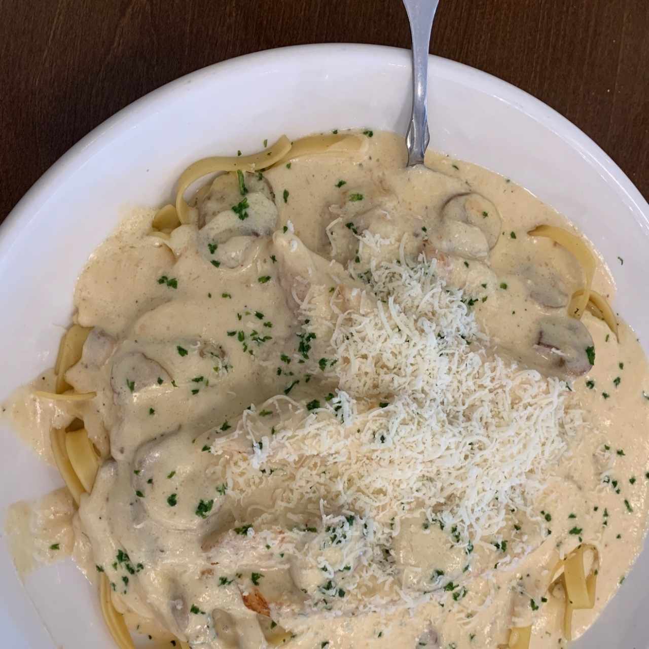 fetuccini de pollo 