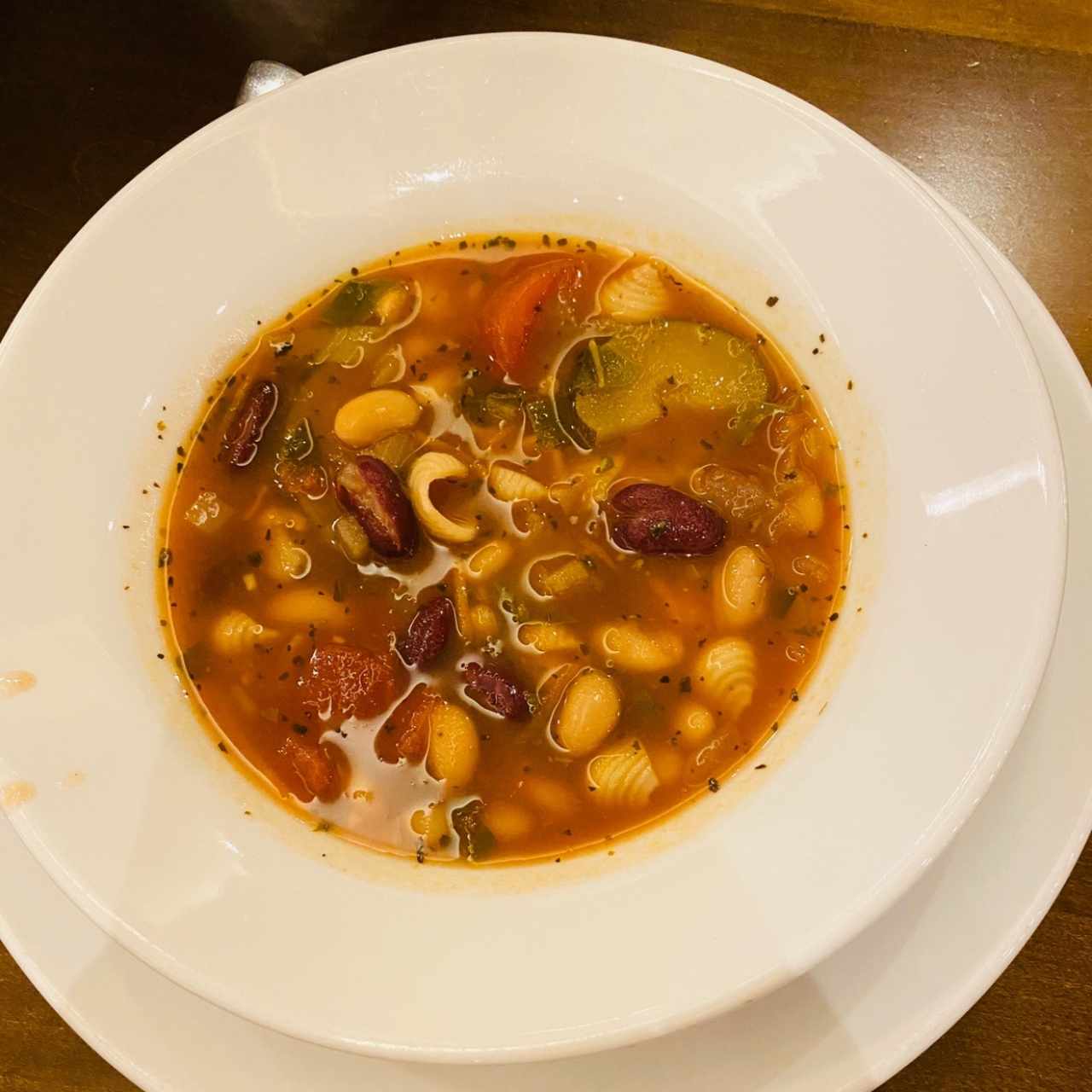 Sopa Minestrone.