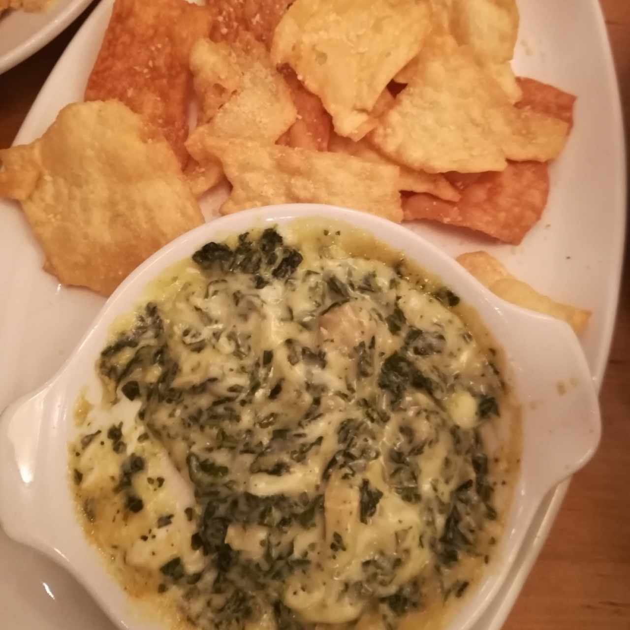 dip de espinacas