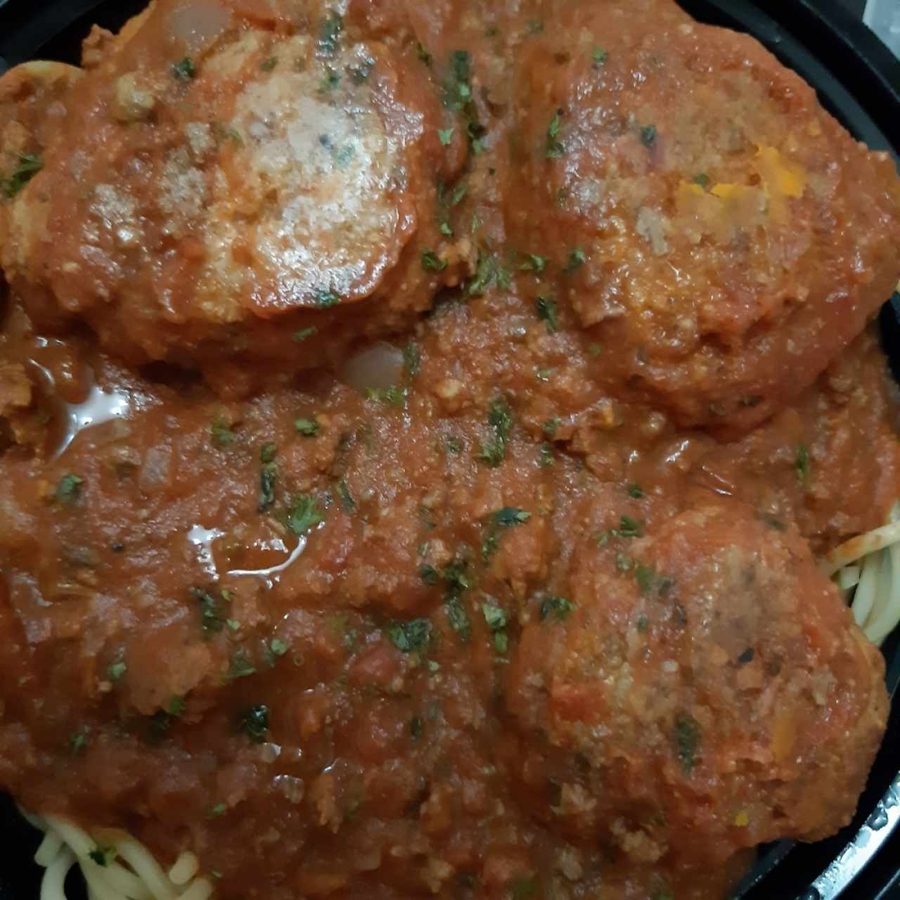 Spaghetti boloñesa 