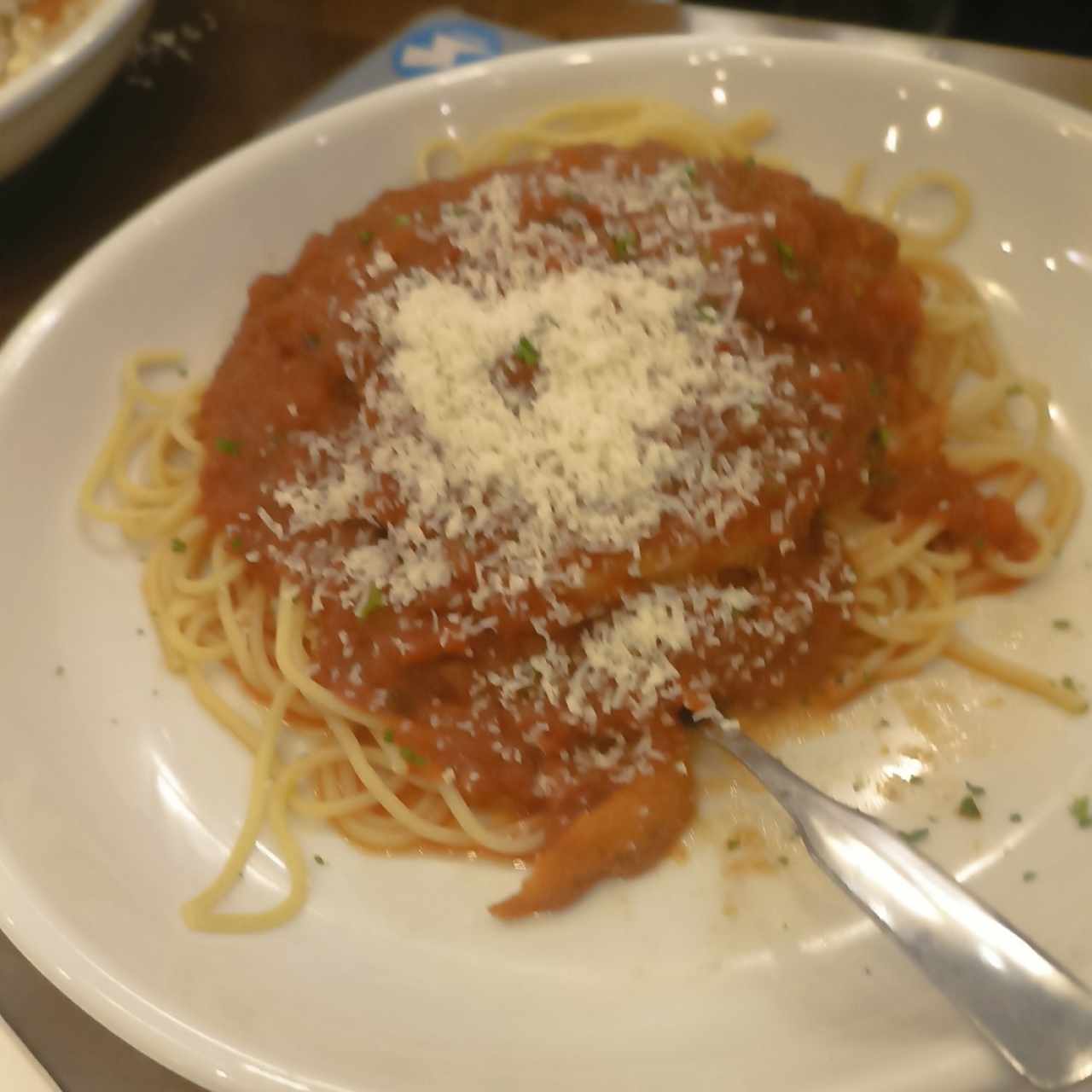 Menú Infantil - Spaghetti (Niños)