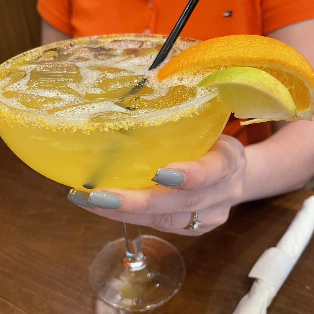 Margarita de naranja y limón 