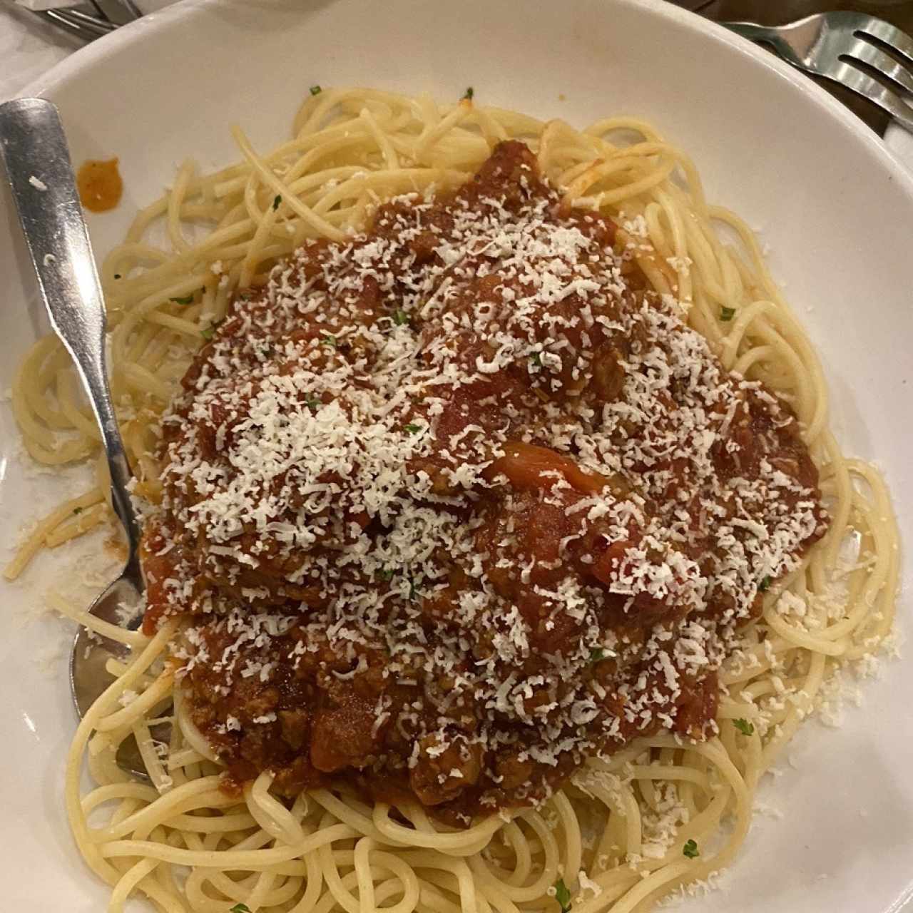 Classic Entreés - Spaguetti & Meatballs