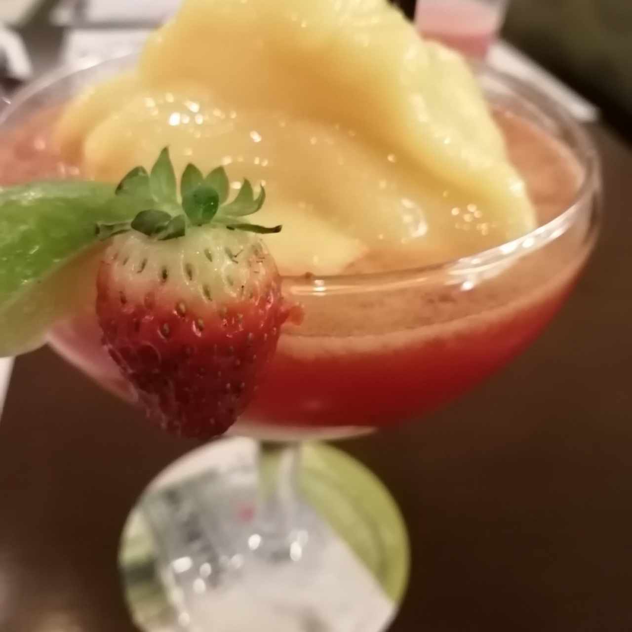 Margarita de mango fresa