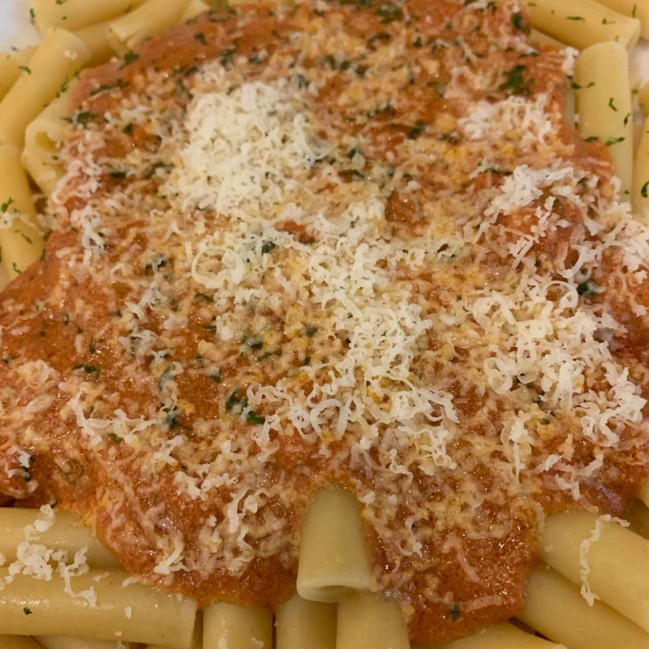 Cucina Mia! zippi pasta en salsa Five cheese Marinara