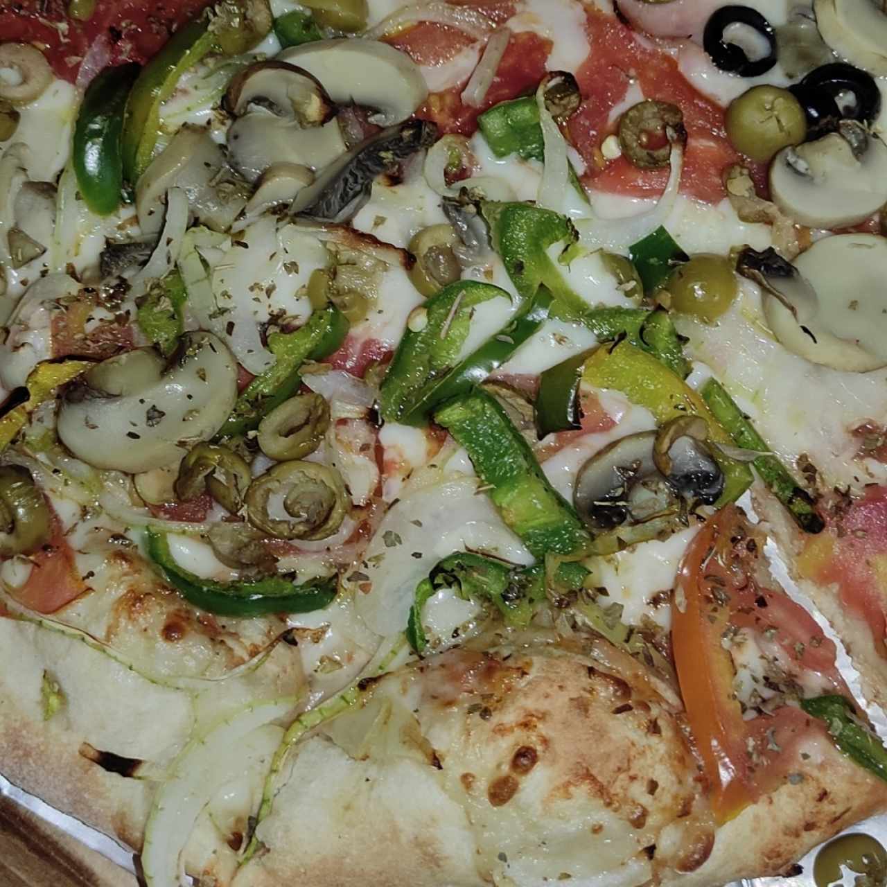 Pizza regular - Vegetales