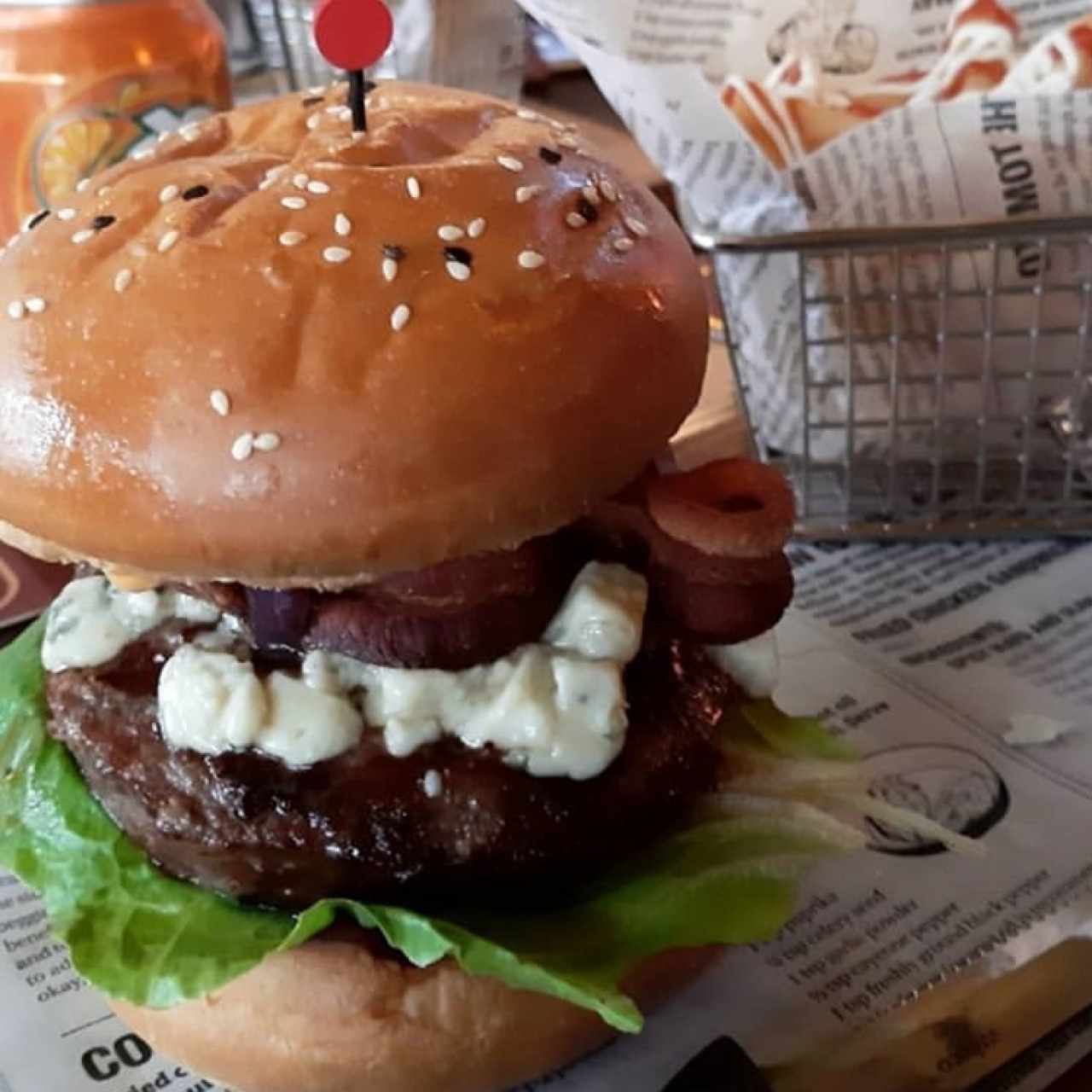 Blue CheseBurguer