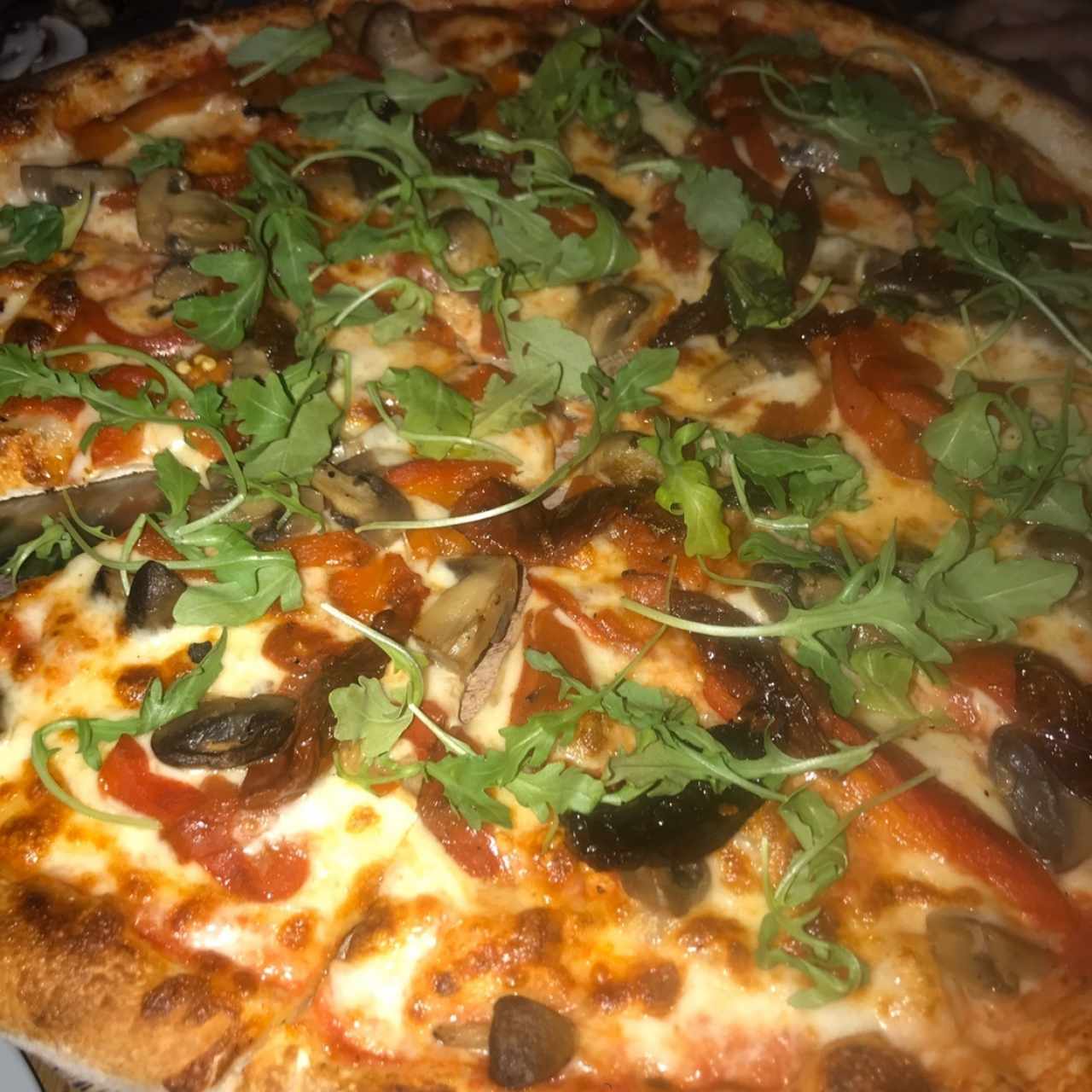 pizza veggie