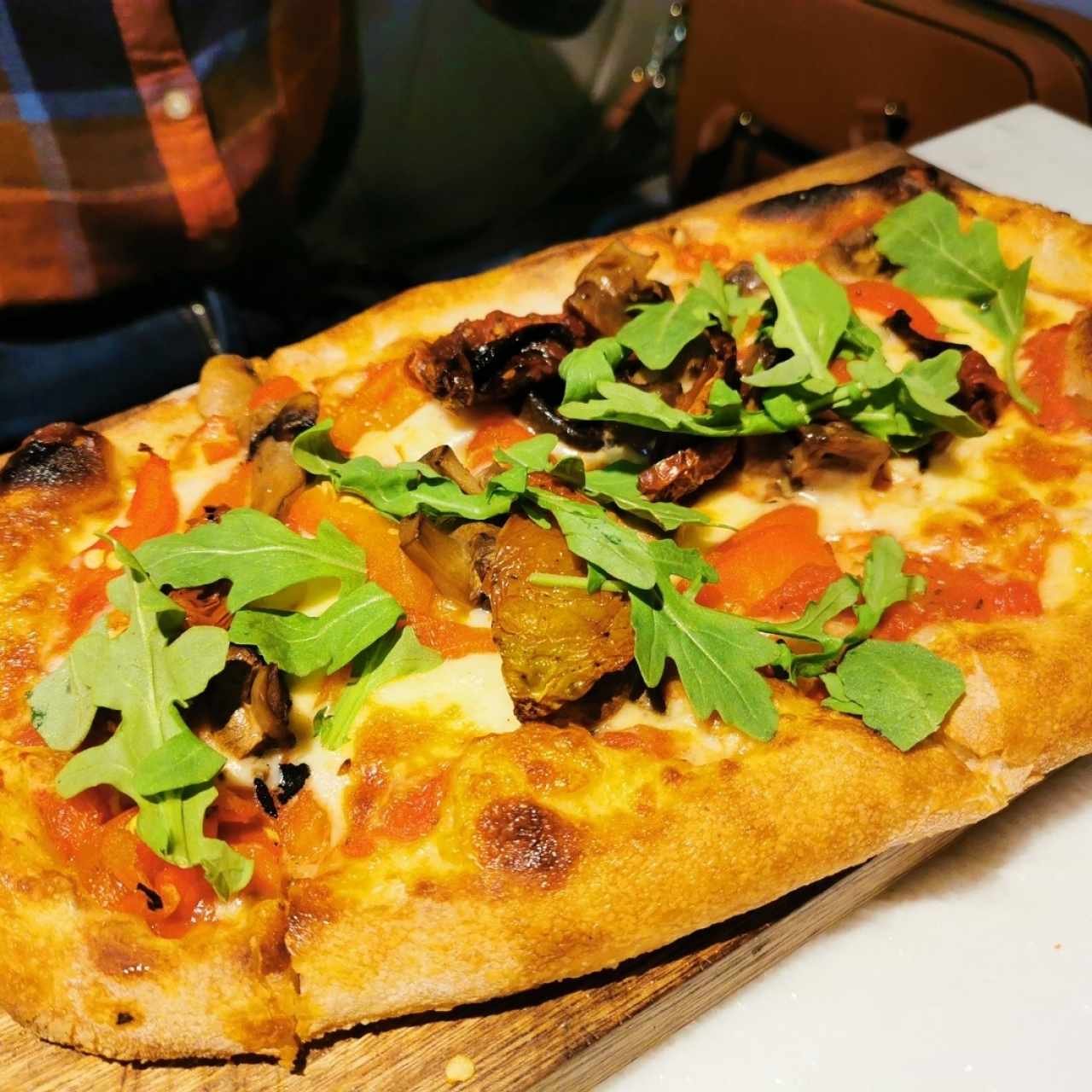 pizza veggie