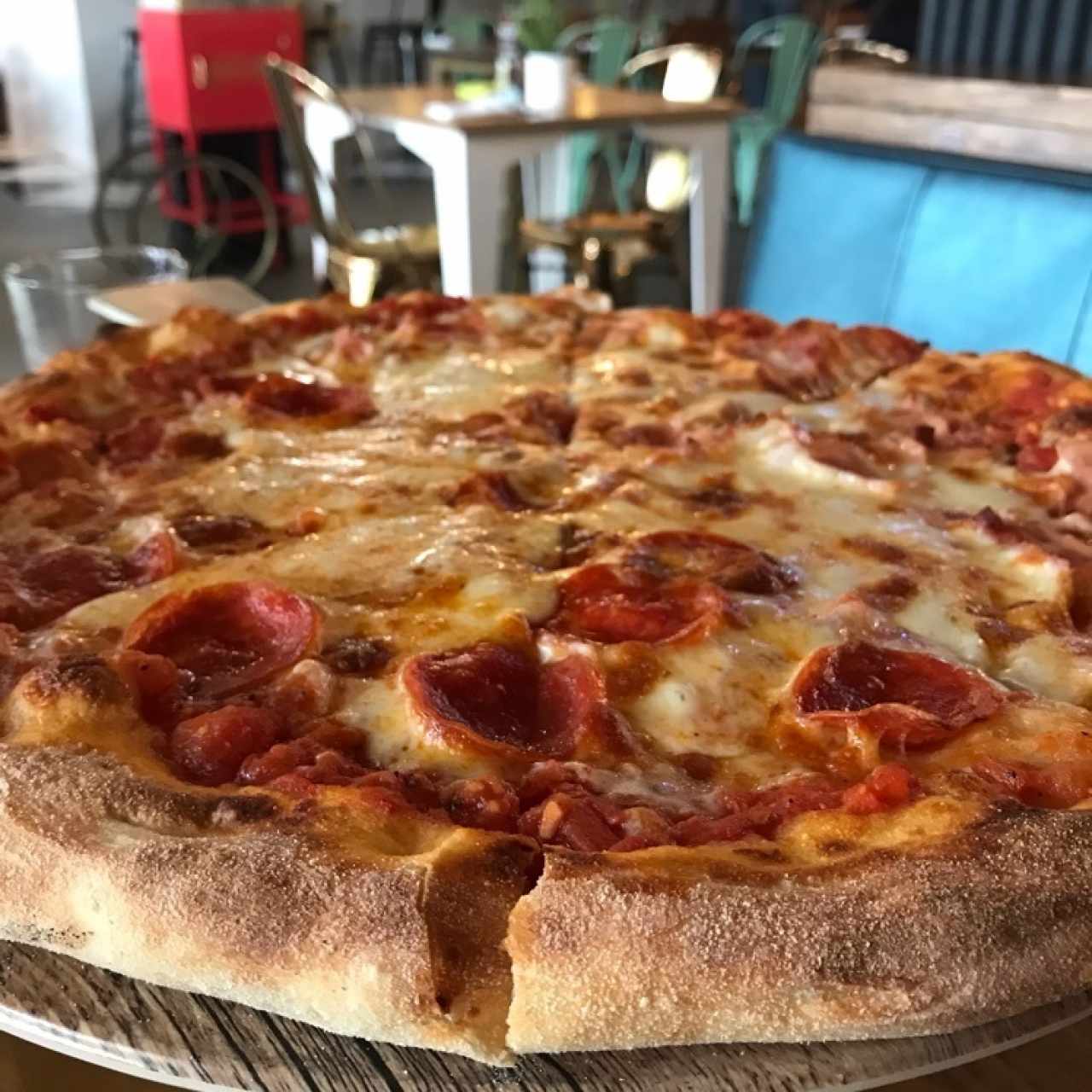 pizza family - peperoni y jamón