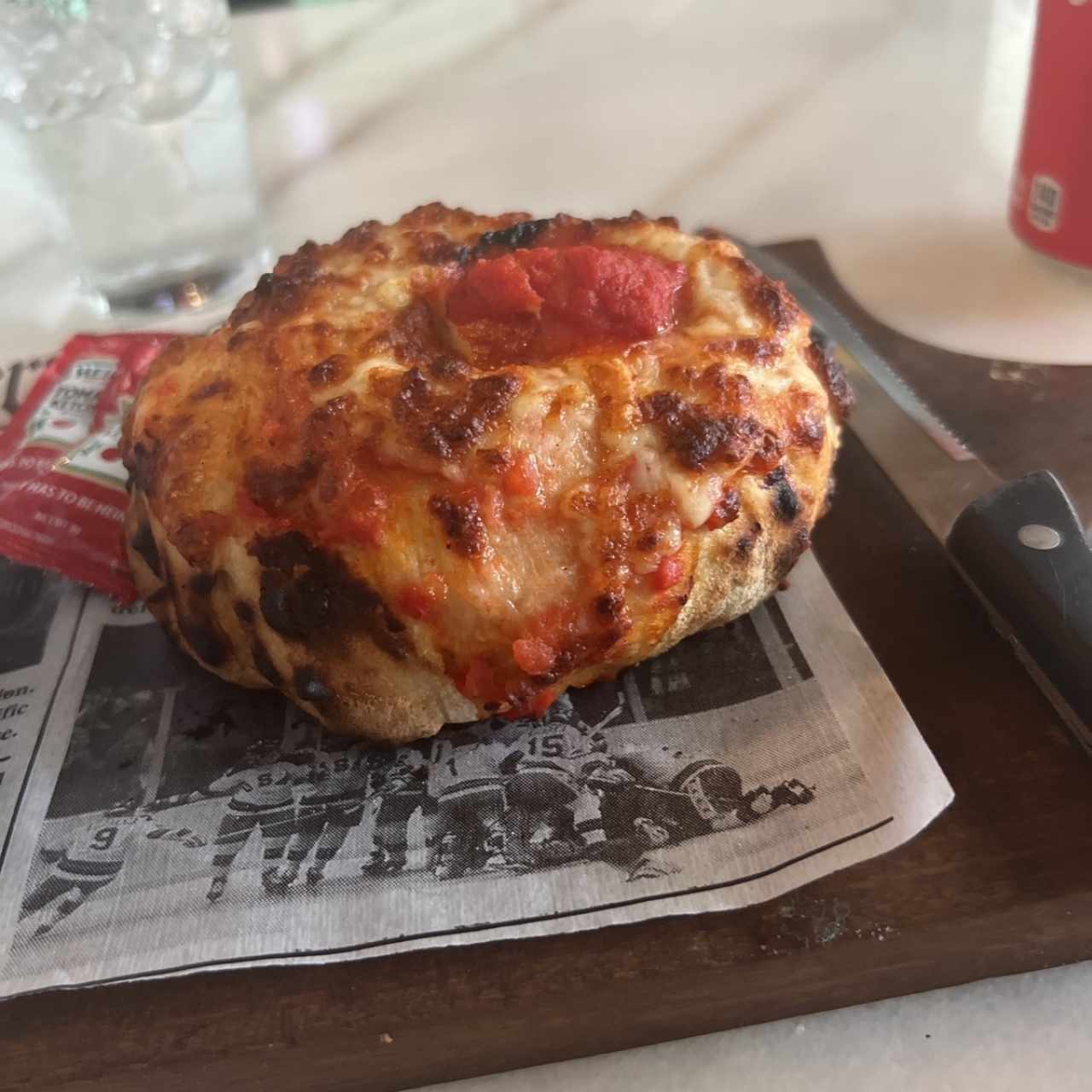 Pizza Burguer - Pepperoni Pizza Burguer