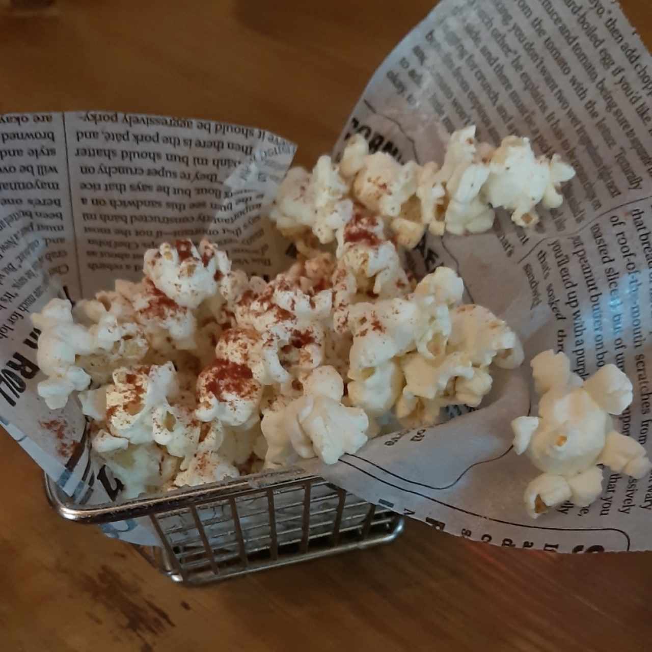 Pop corn cortesía 