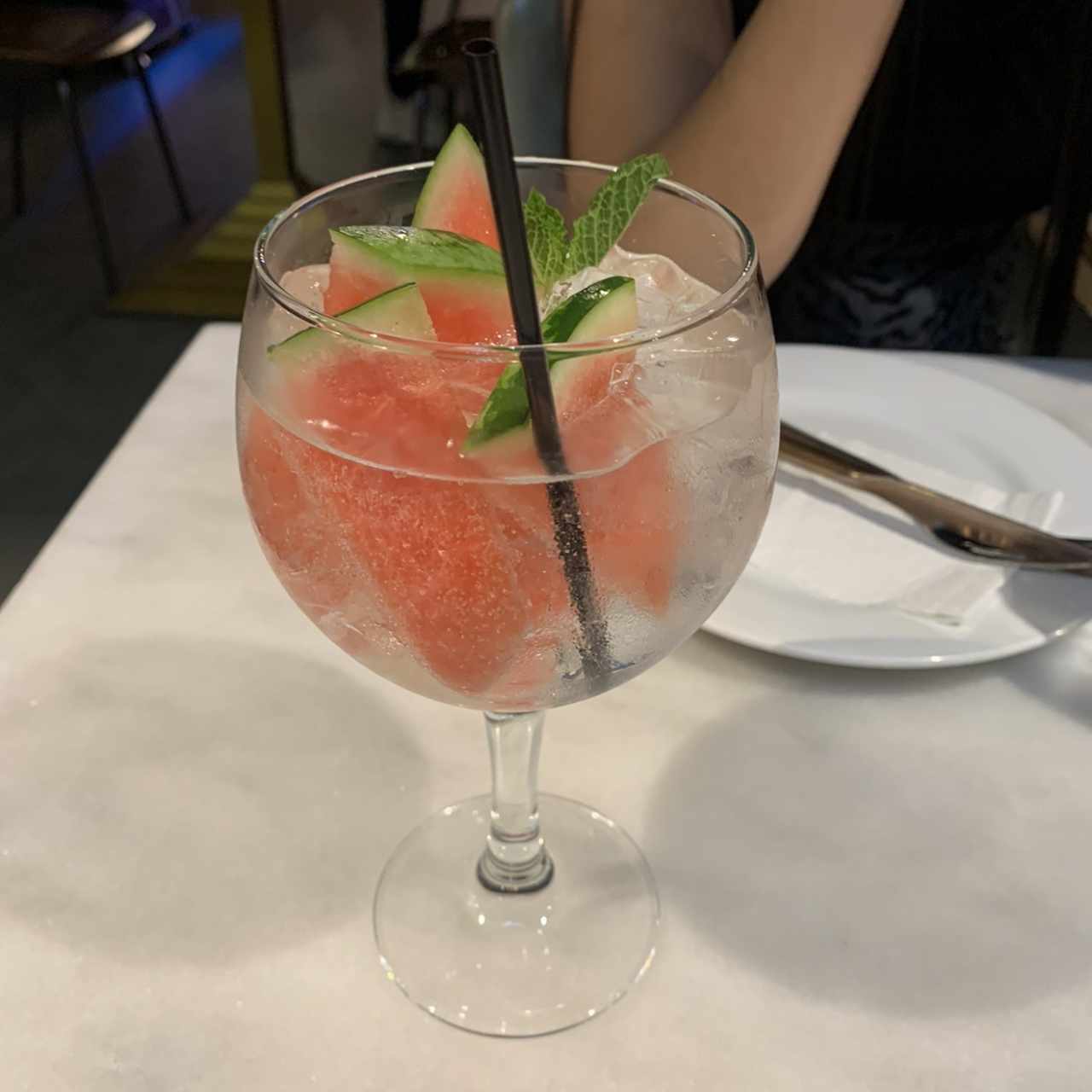 Gin tonic- sandia