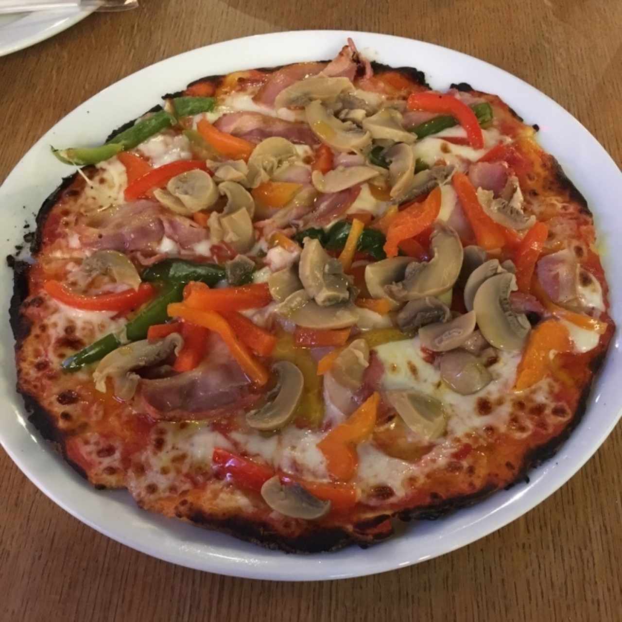 Veggie Pizza con masa gluten free 