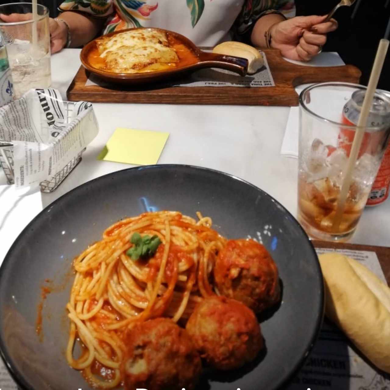 Pasta - Spaghetti Meat Balls y Lasagña