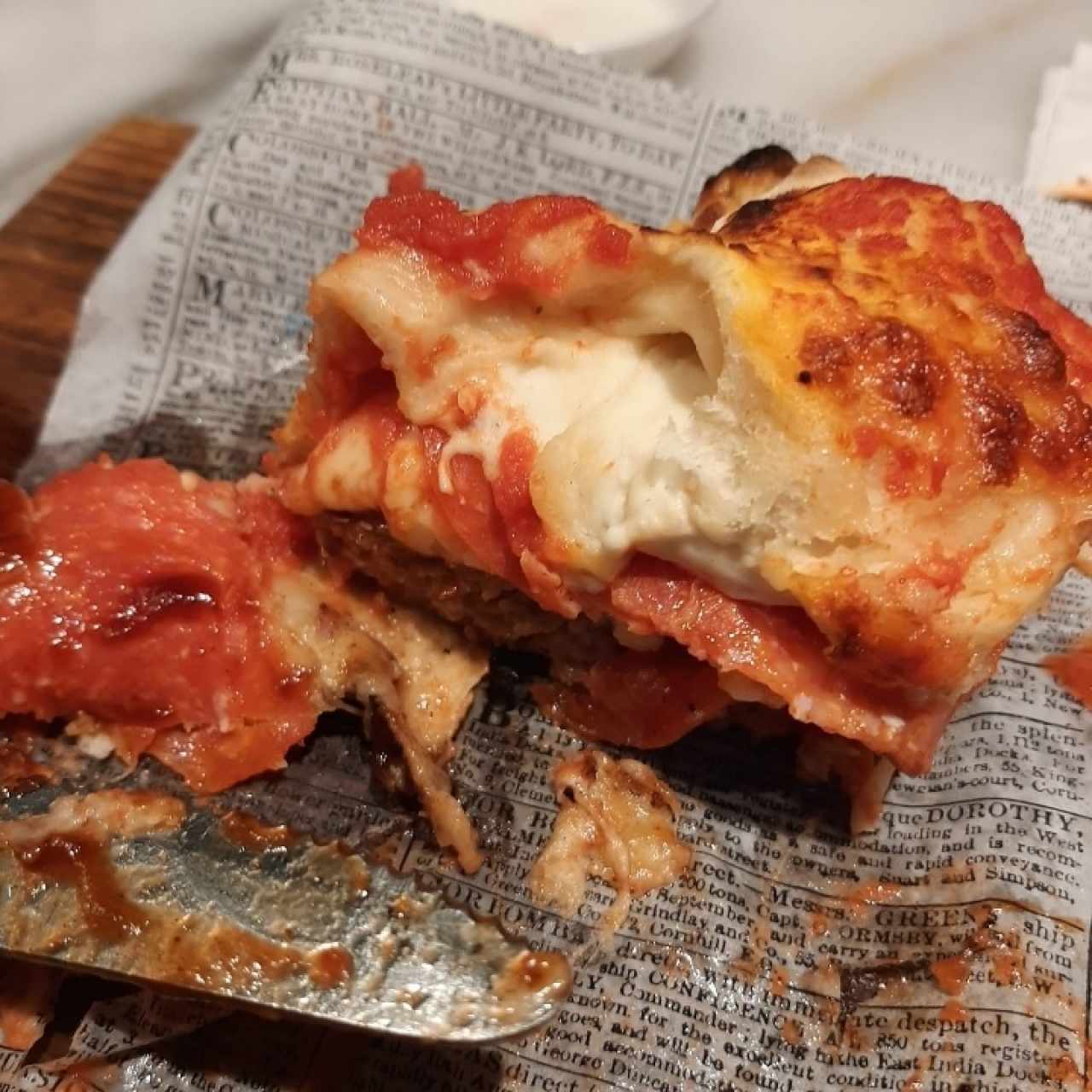 Burger Pizza de Peperoni