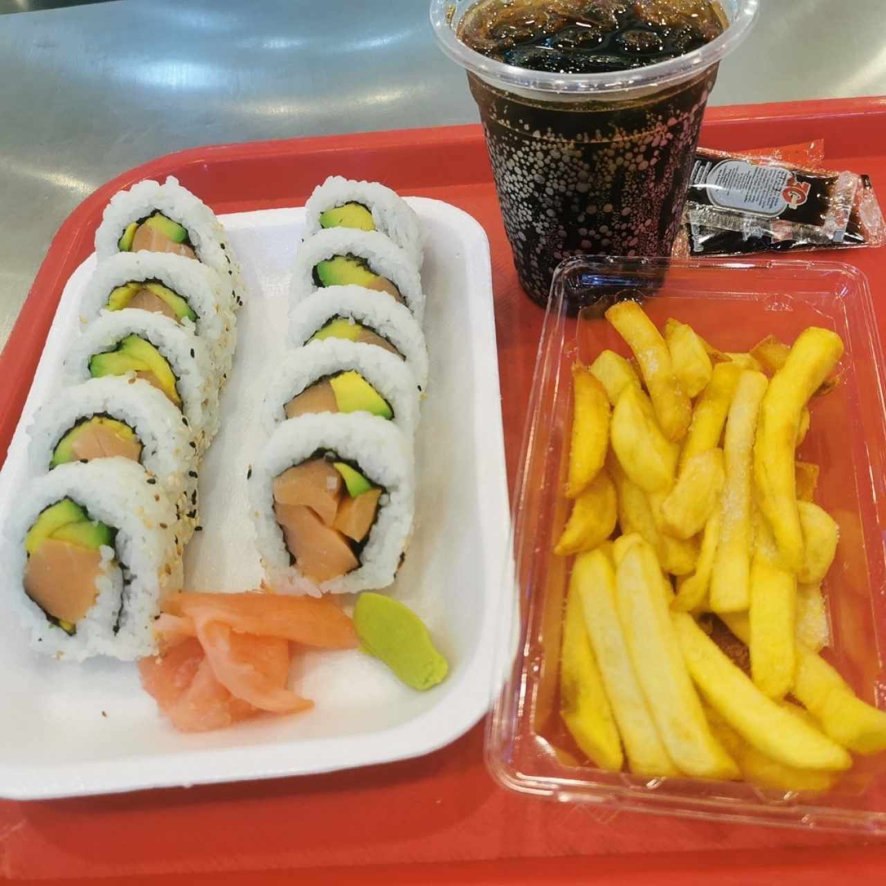 Combo 3 salmon avocado roll