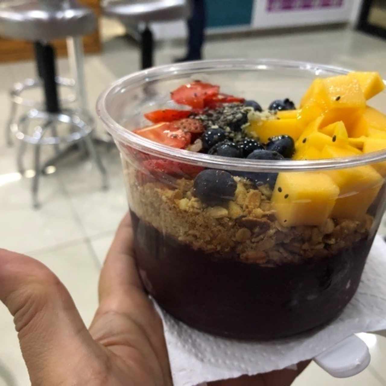 Açai Bowl (fresa, mango y cramberries€