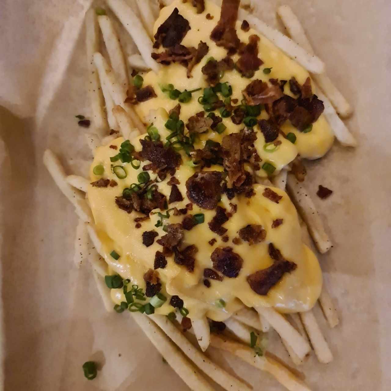 Acompañamientos - Cheese Bacon Fries