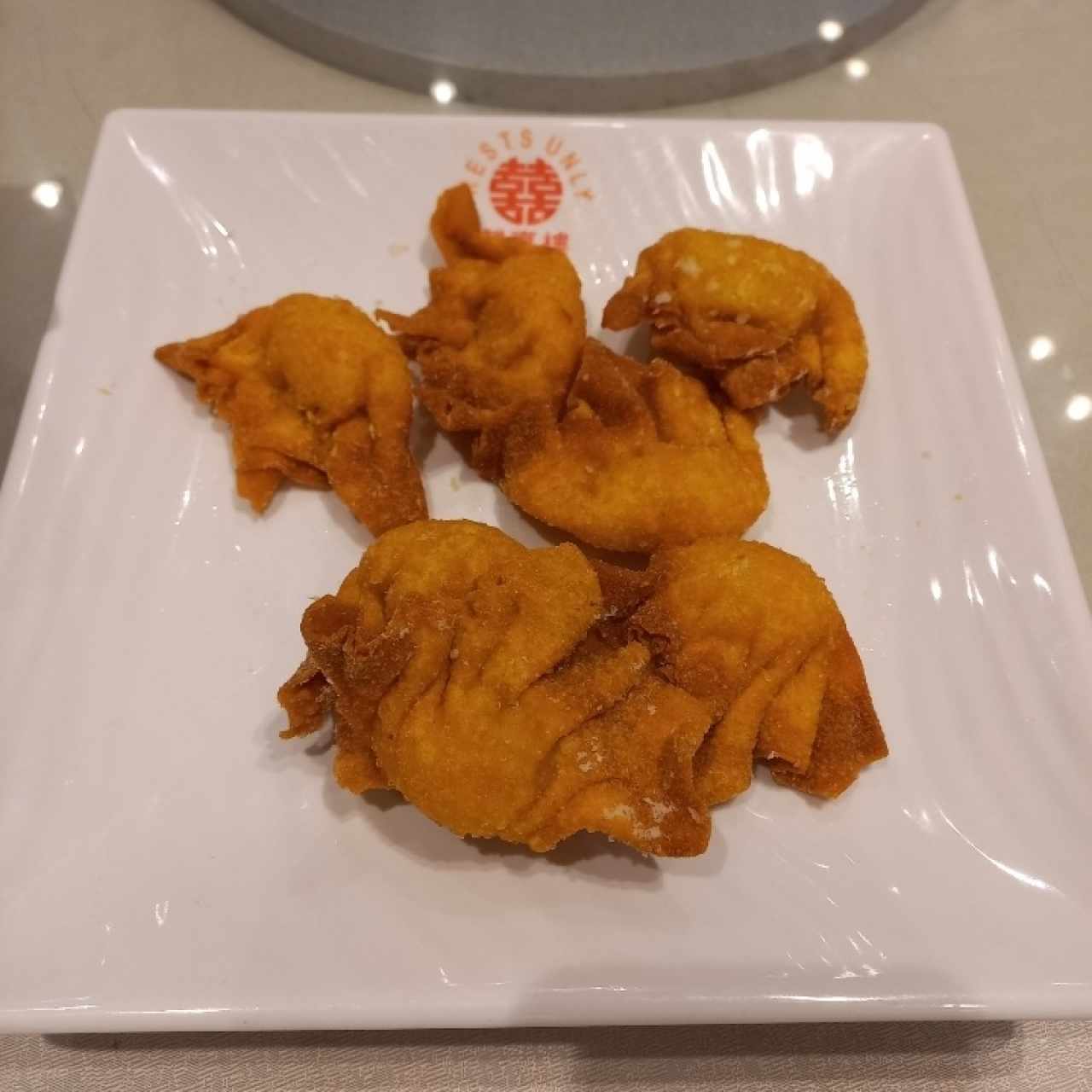 Wanton Frito de camarones