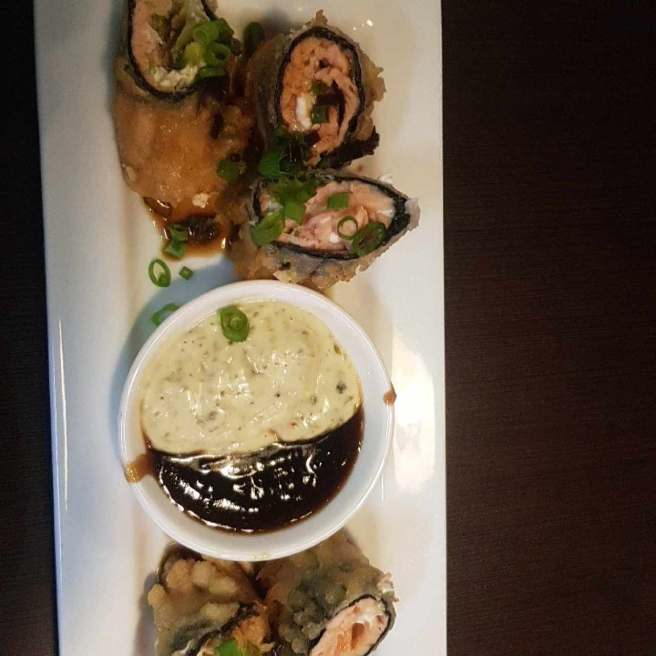 tempura de salmon (entrada)
