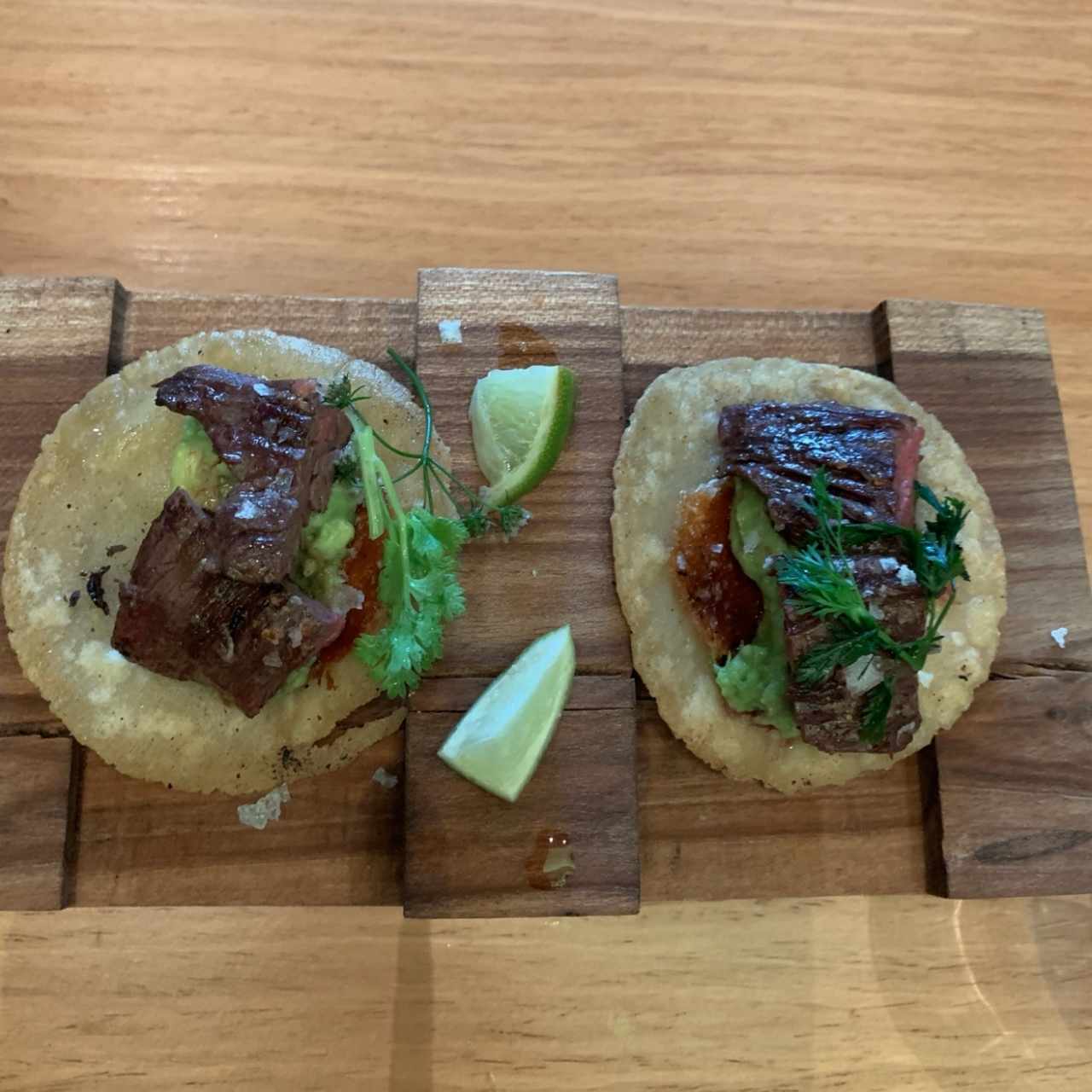 tacos de entraña