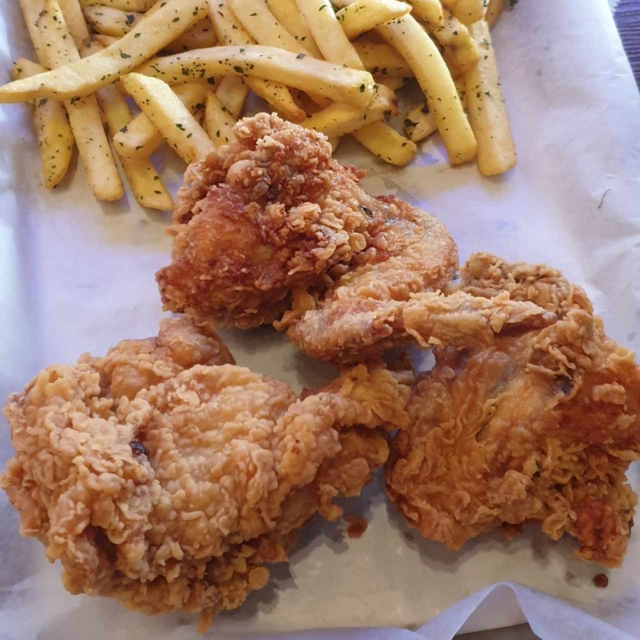 crispy fried chicken