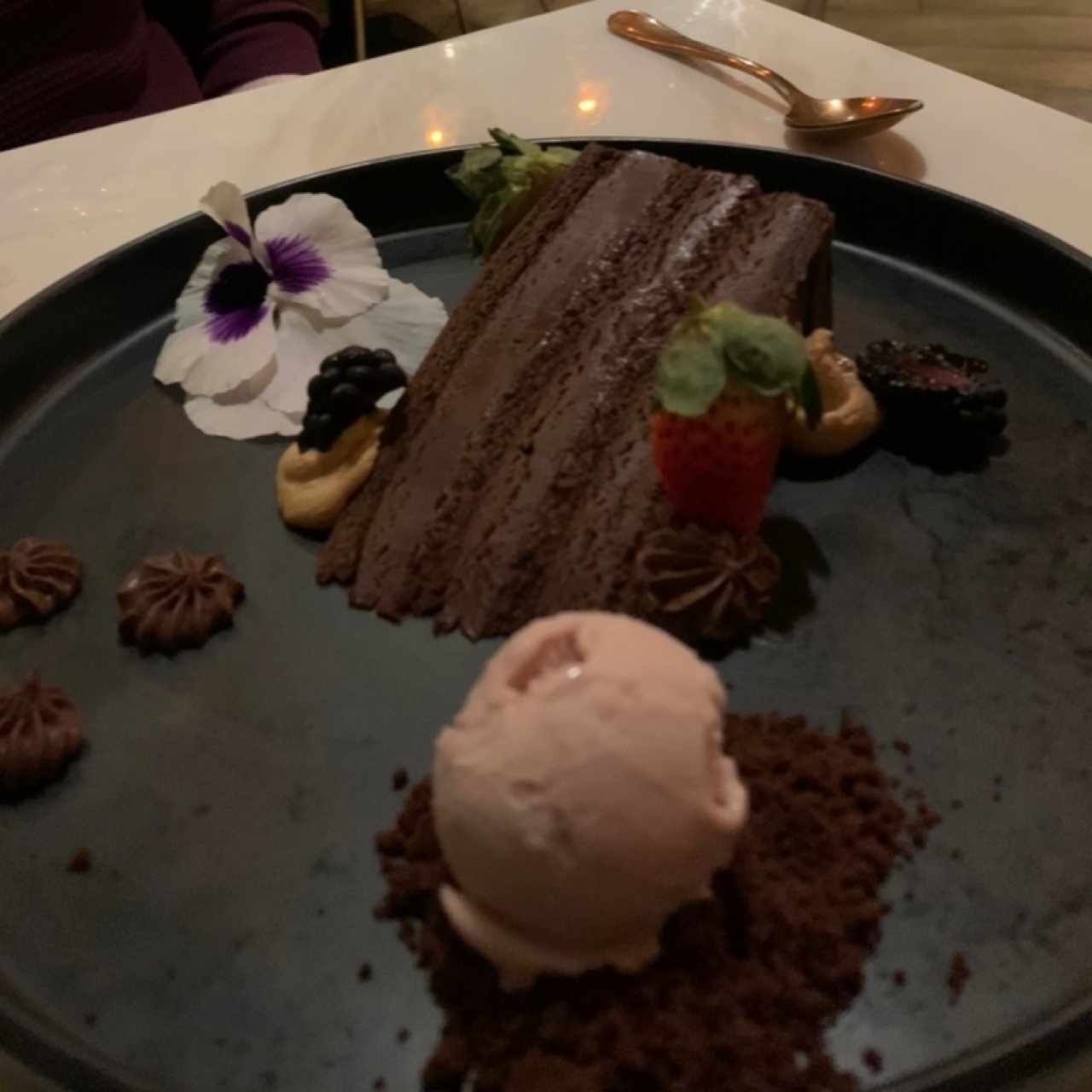 cake de chocolate 