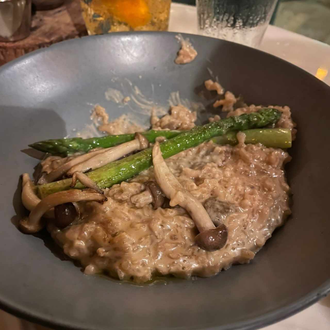 Risotto de hongos