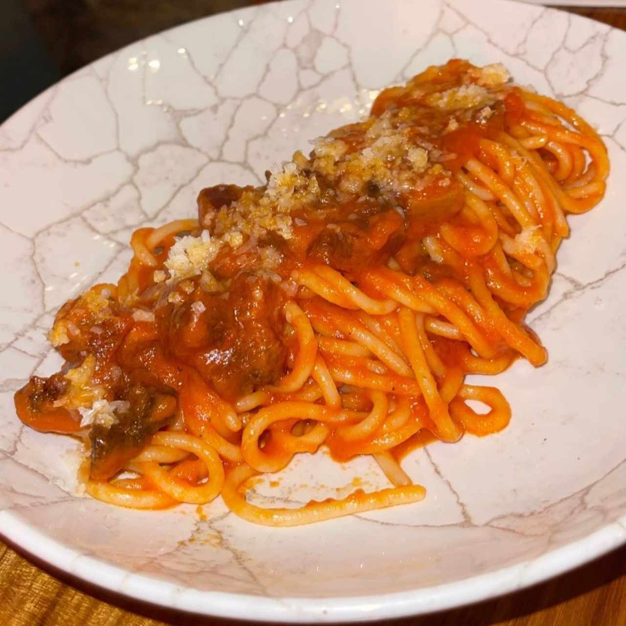 Pastas - Spaghetti l'Amatricciana