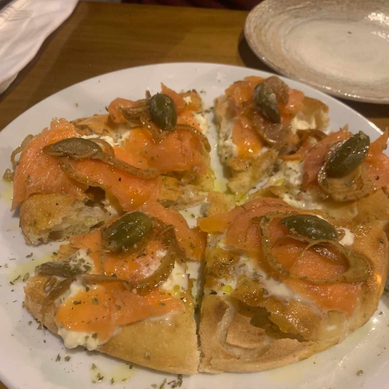 Pizzas Scrocchiarella - Salmone