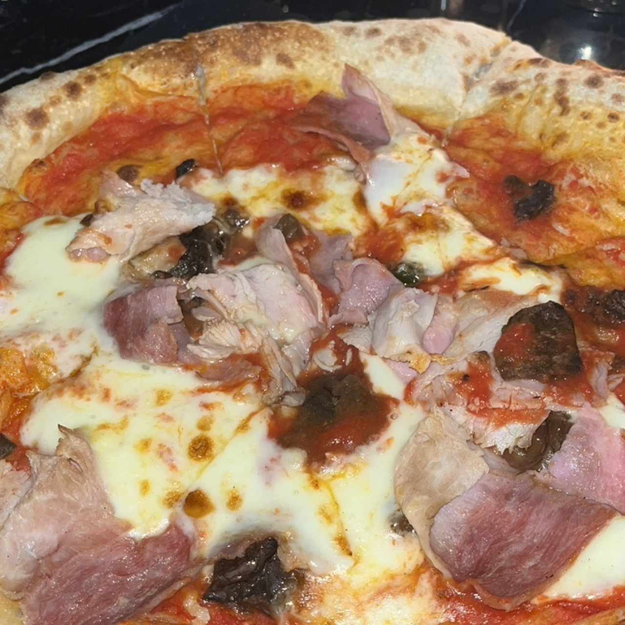 Pizza Giallo e Prosciutto