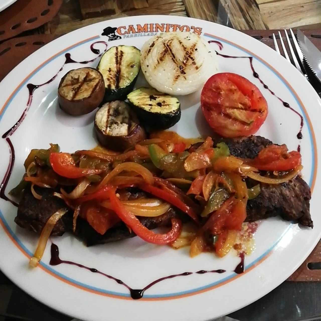 Churrasco a la criolla 12 oz.