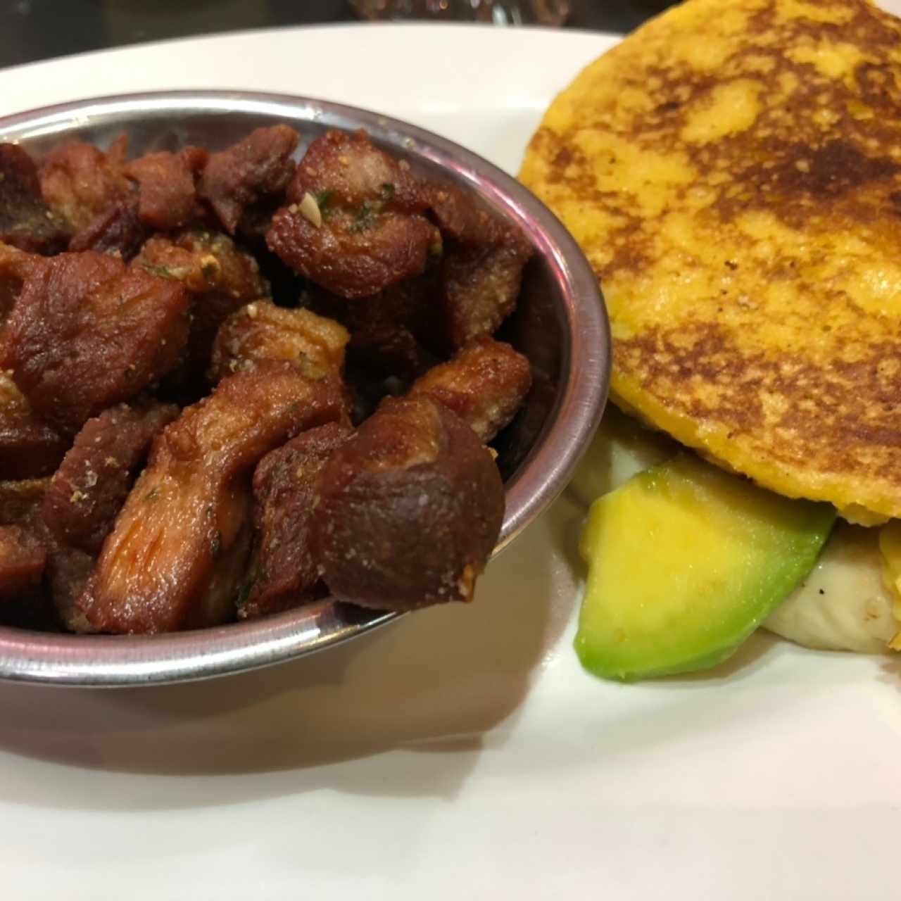 Cachapa con Cochino frito 😍