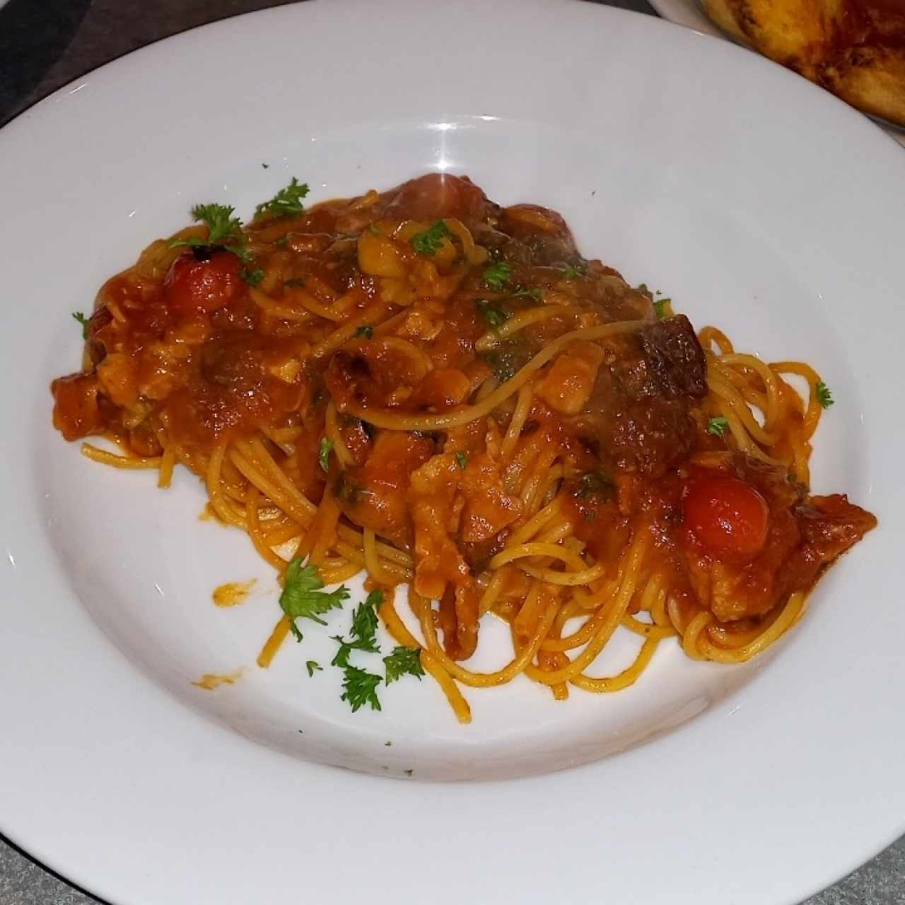 Spaguetti Amatriciana