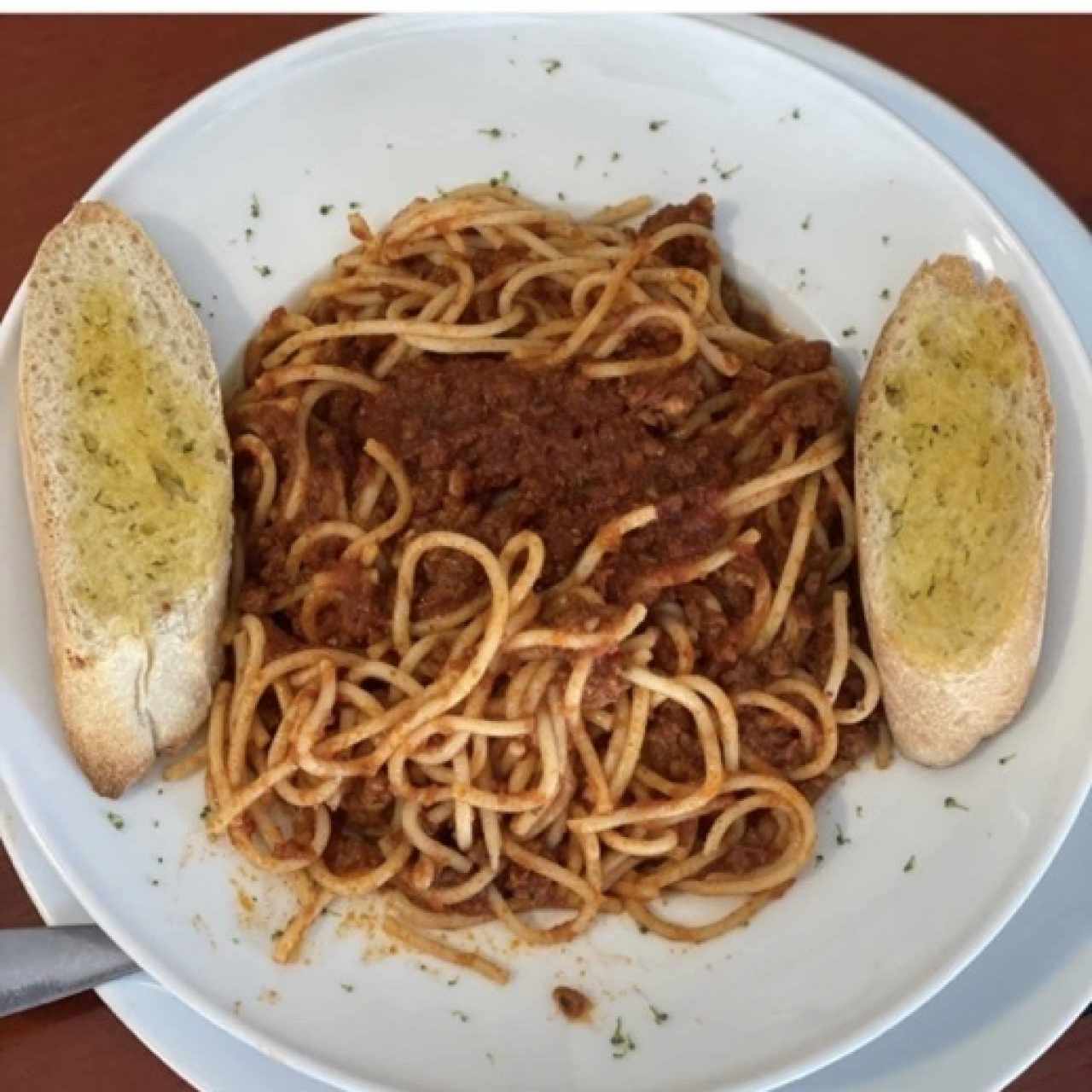 Espagueti a la boloñesa