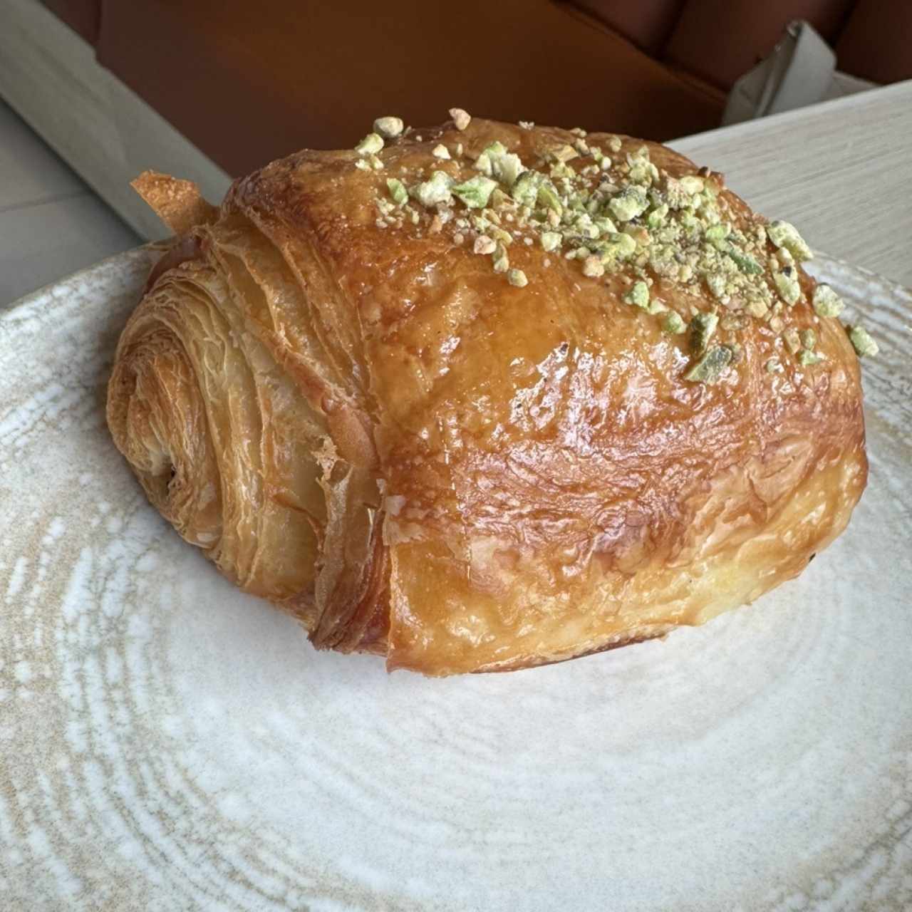 Croissant de chocolate 