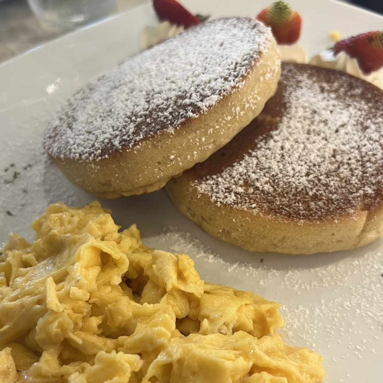 Pancakes acompañados 