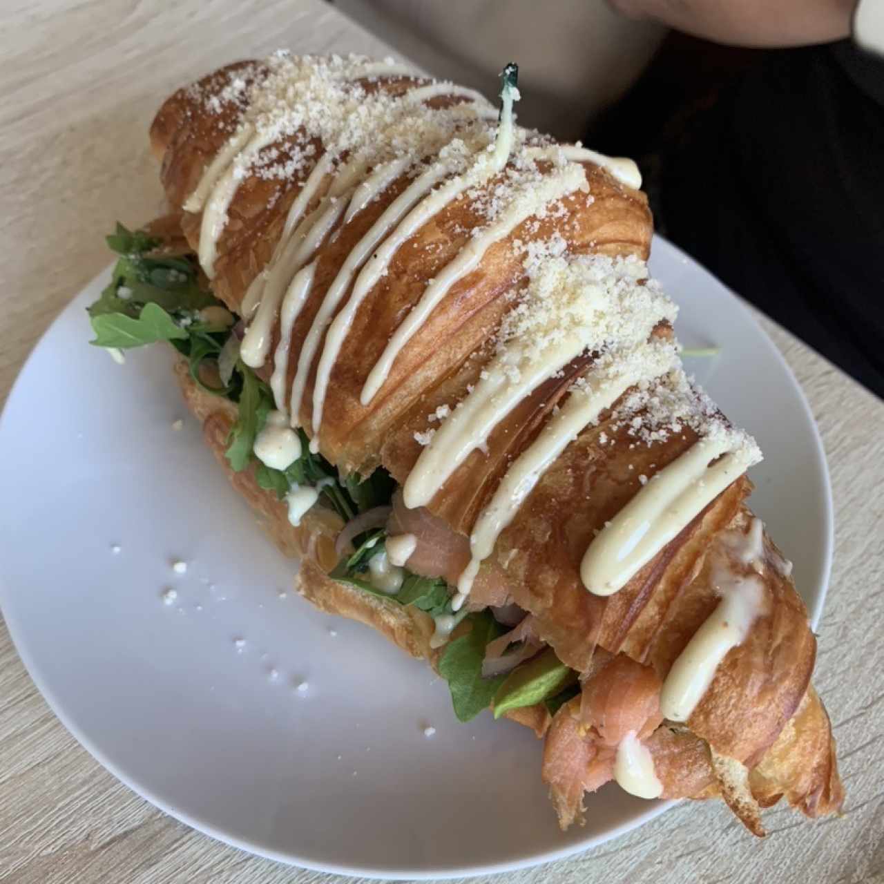 Croissant de salmon