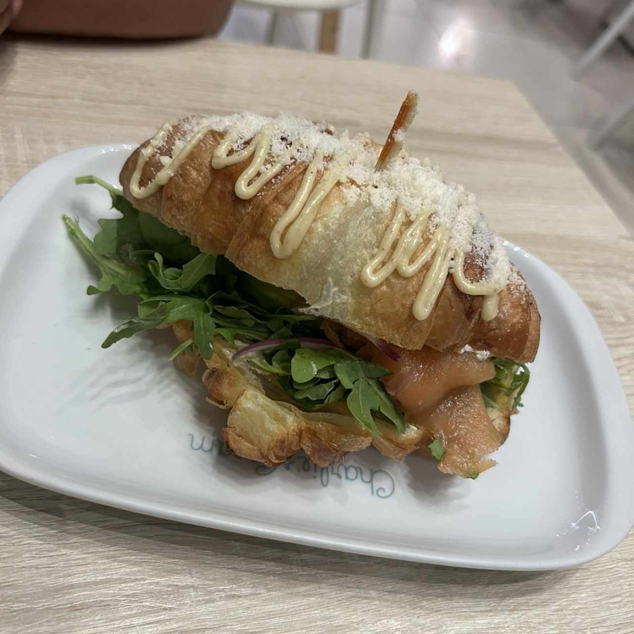 Croisant de salmon 