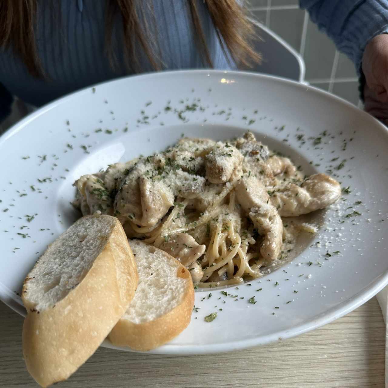 Pasta Cremosa de Pollo