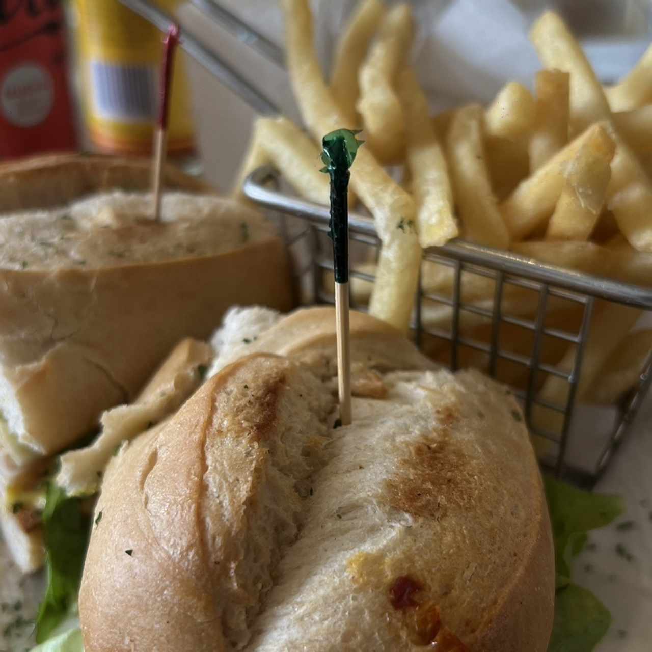 Panini de Pechuga de Pavo y Queso