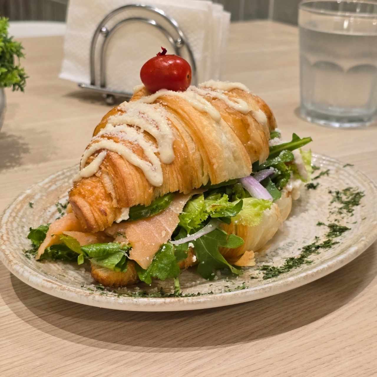 croissant de salmon