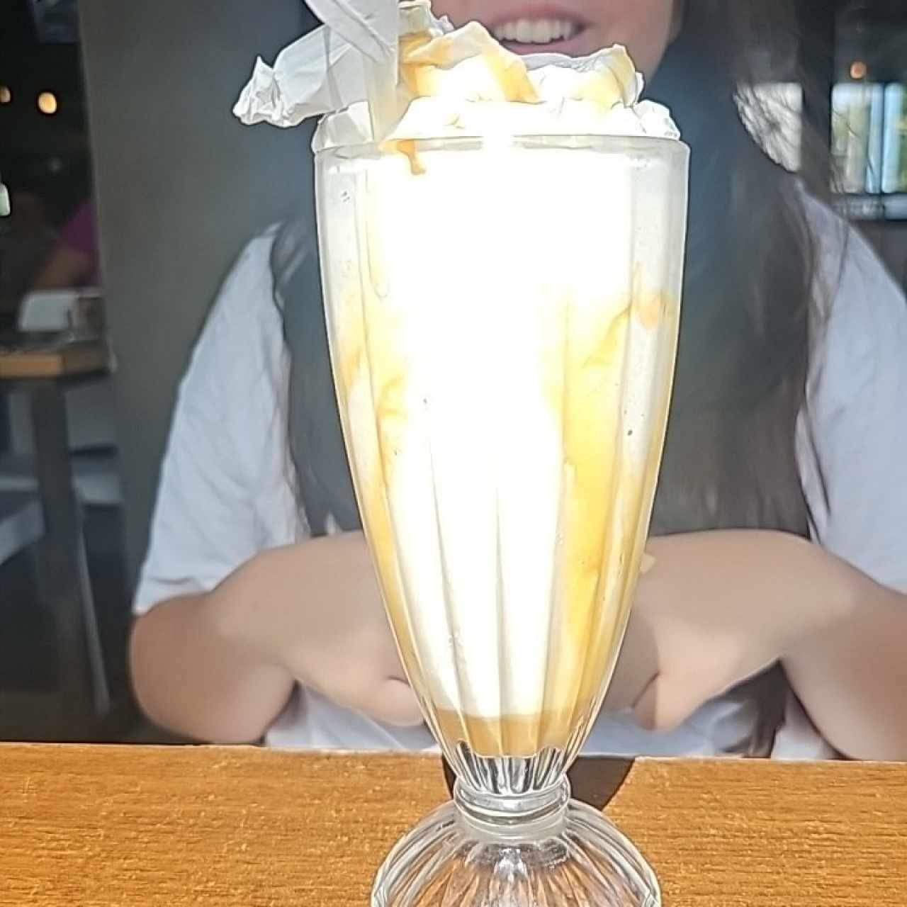 vainilla milkshake