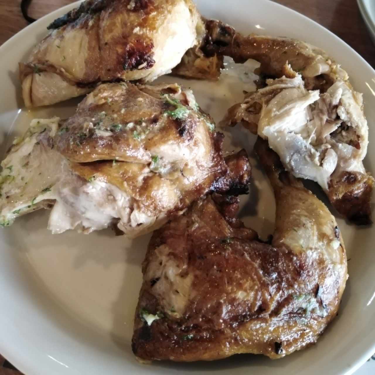 Menú - Pollo Rostizado