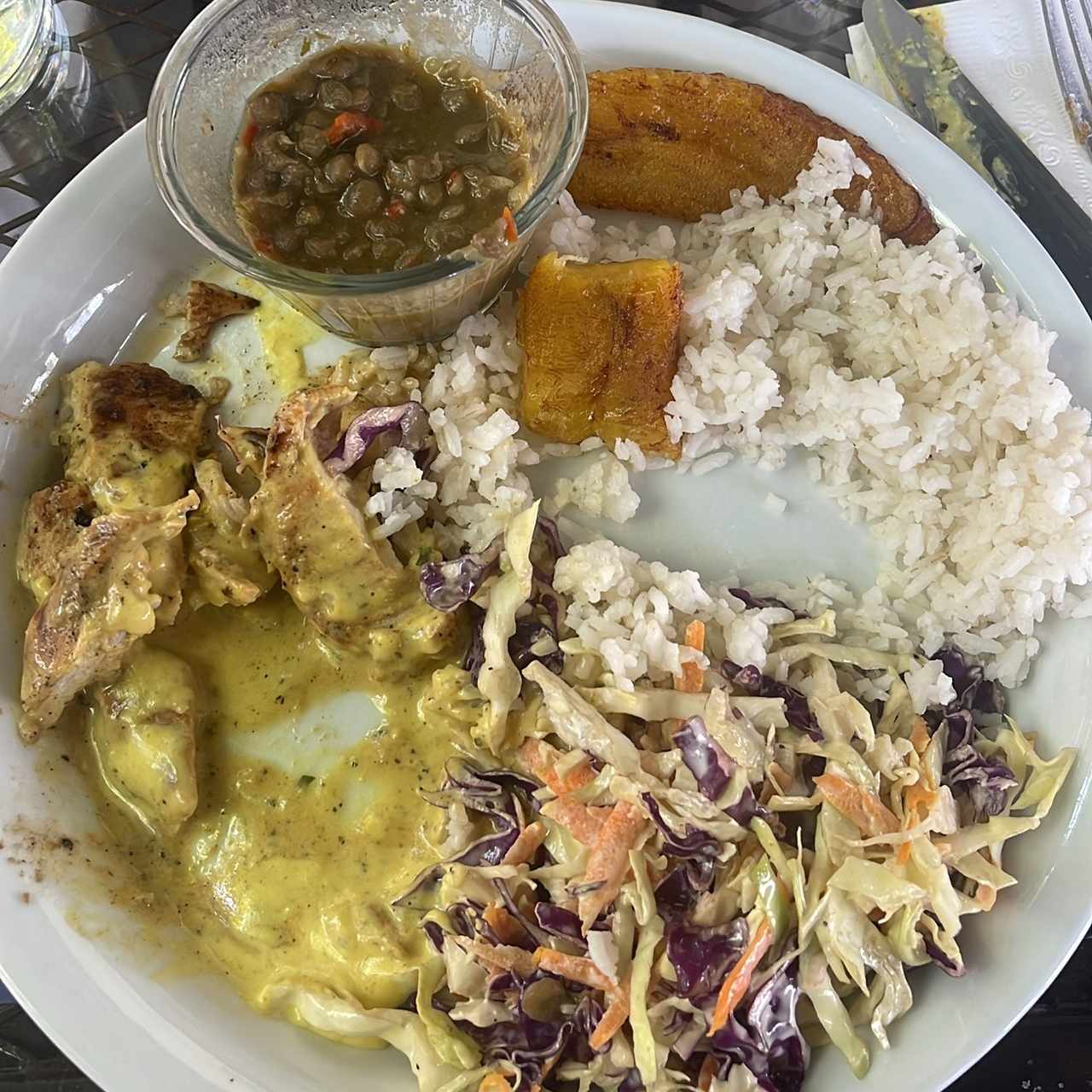 Pollo al curry