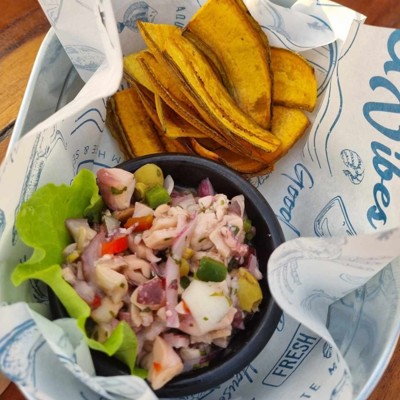 Ceviche mediterráneo